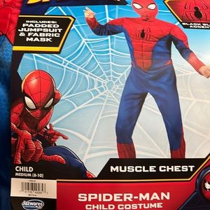 Kids Spider-Man costume-NWT-size medium